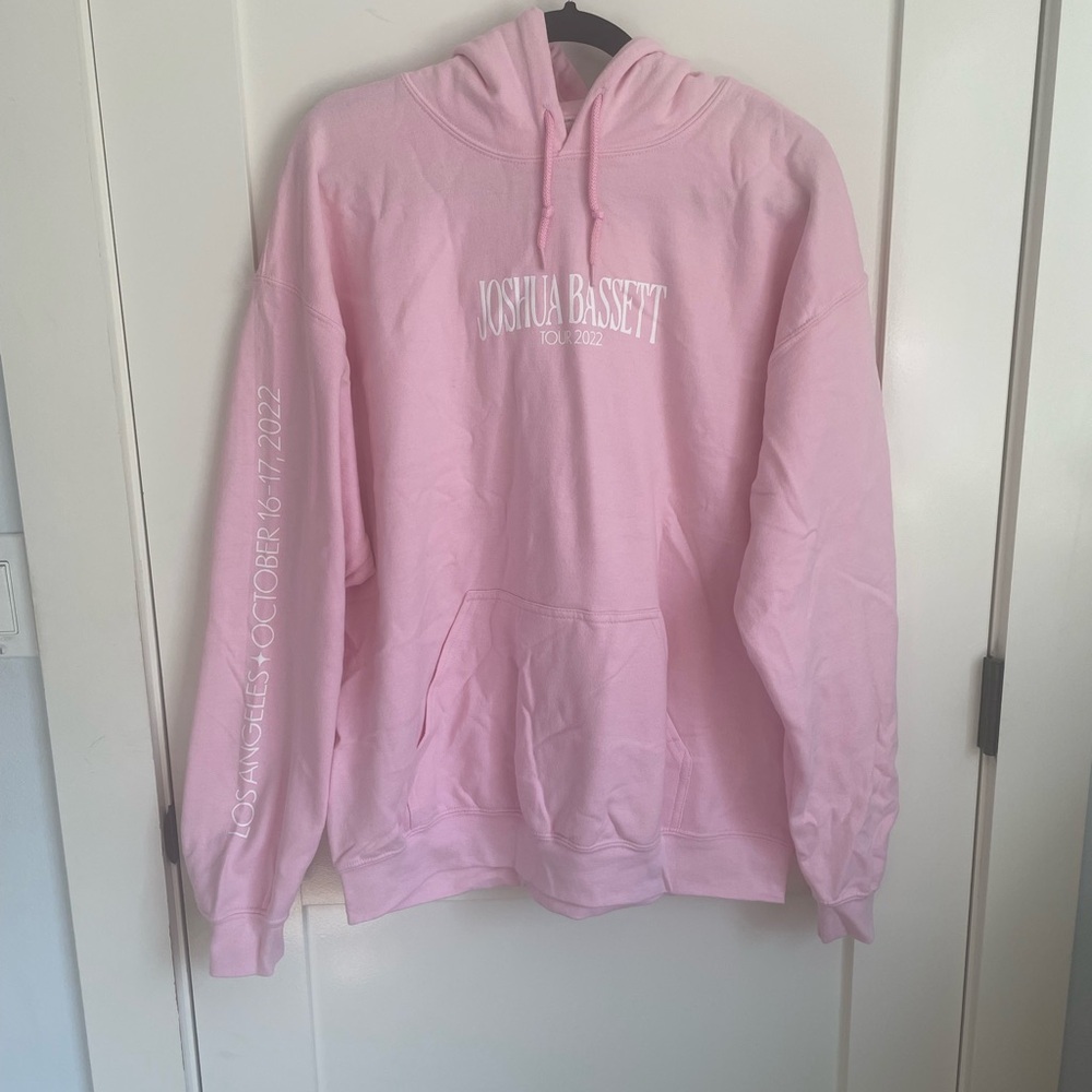 Pink Joshua Bassett Hoodie